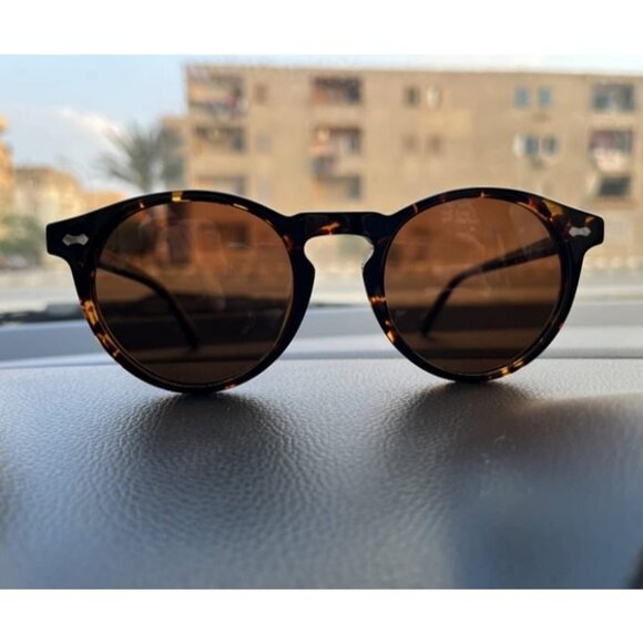 Vintage Polarized Sunglasses for Men UV400 Protection Retro Fashion Eyewear - Picture 1 of 2